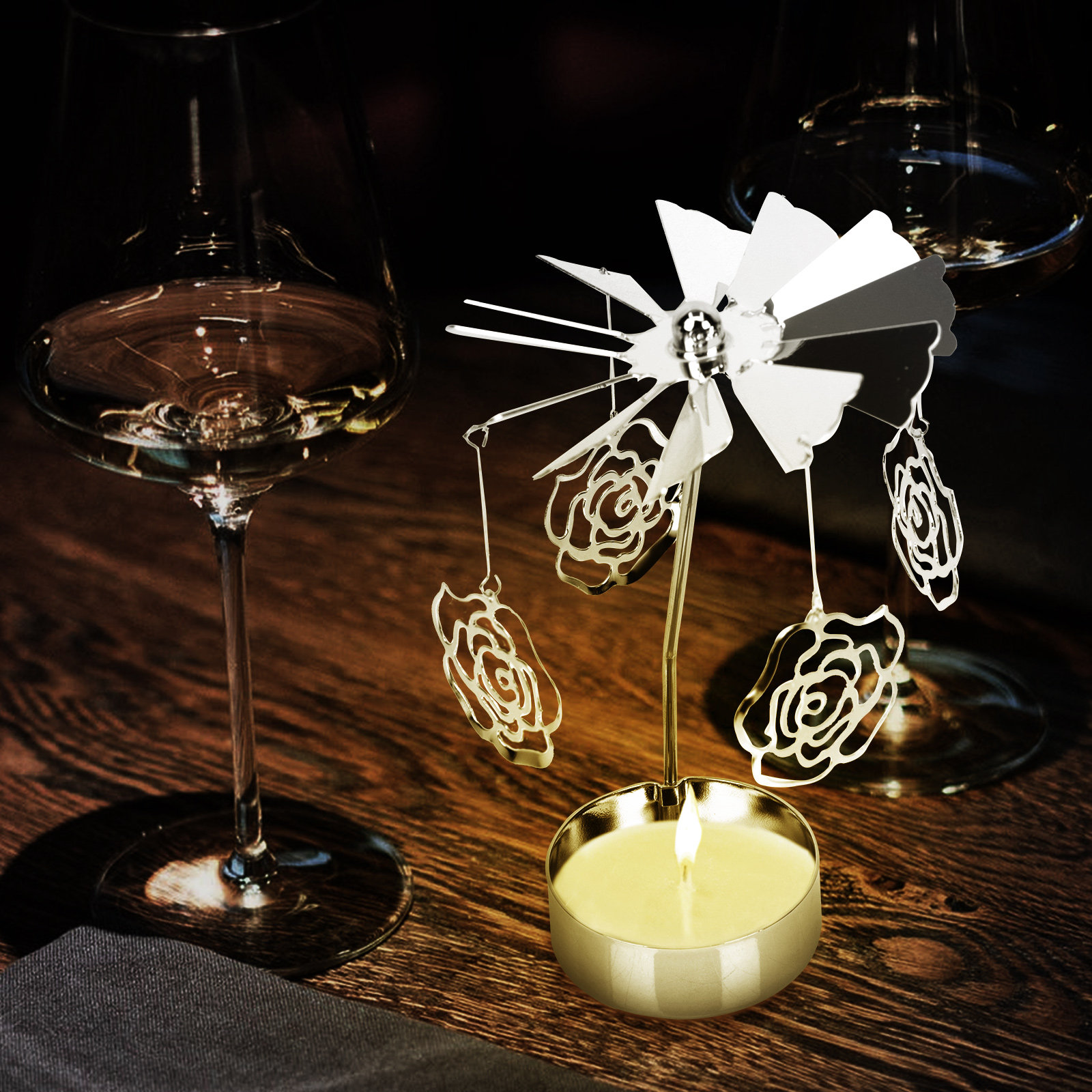 2個入り、洗練されたデザインのキャンドルホルダーセット。バレ - Home Bar Set のレビューと価格