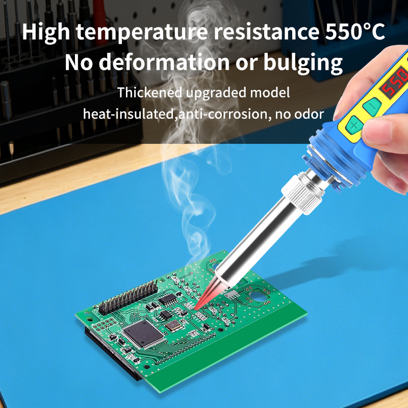 LUXIANZI 高温シリコン作業マット はんだごて ホット - Bar Mat Rubber のレビューと価格