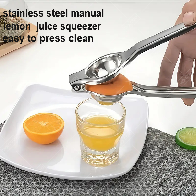 レモン絞り器 キッチン用品 ステンレス製 手動柑橘類ジューサ - Citrus Juicer Bar のレビューと価格
